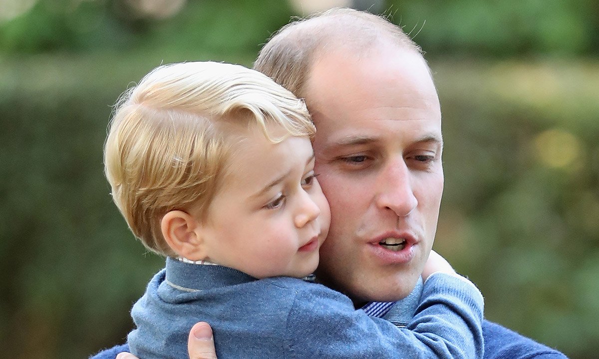 Prince George And His Dad Prince William Look Like Twins In Post On The Boy’s 7th Birthday!