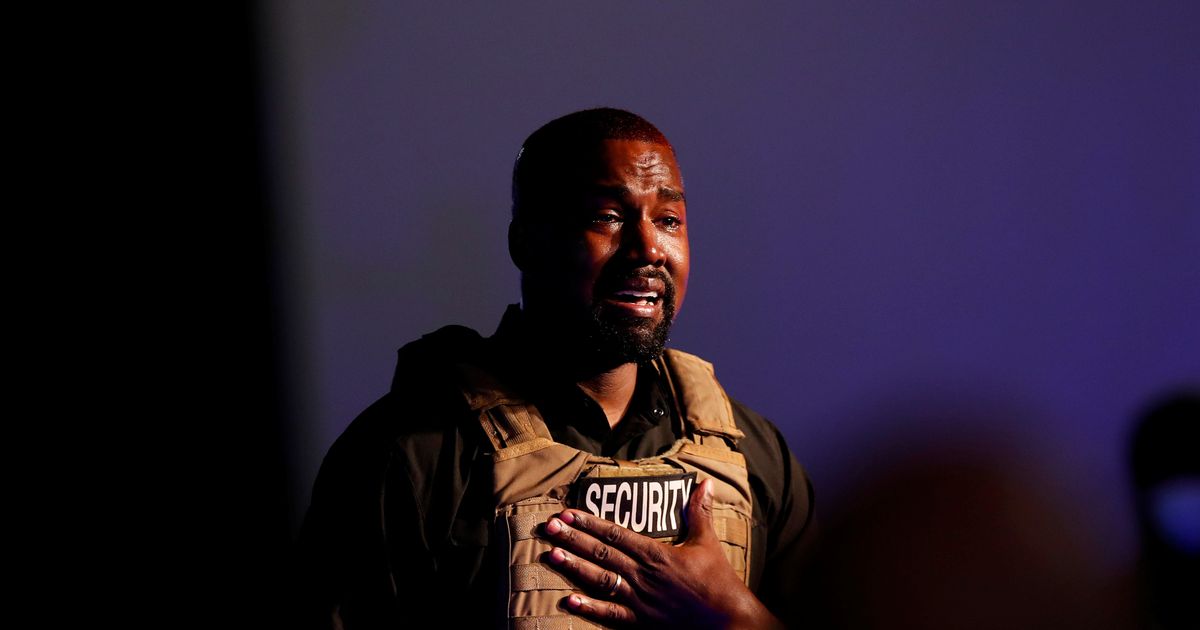 Kanye West arrives at hospital hours after apologising to Kim Kardashian