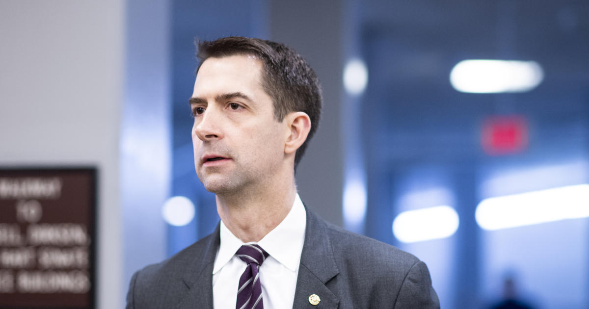 Senator Tom Cotton under fire for comment about slavery