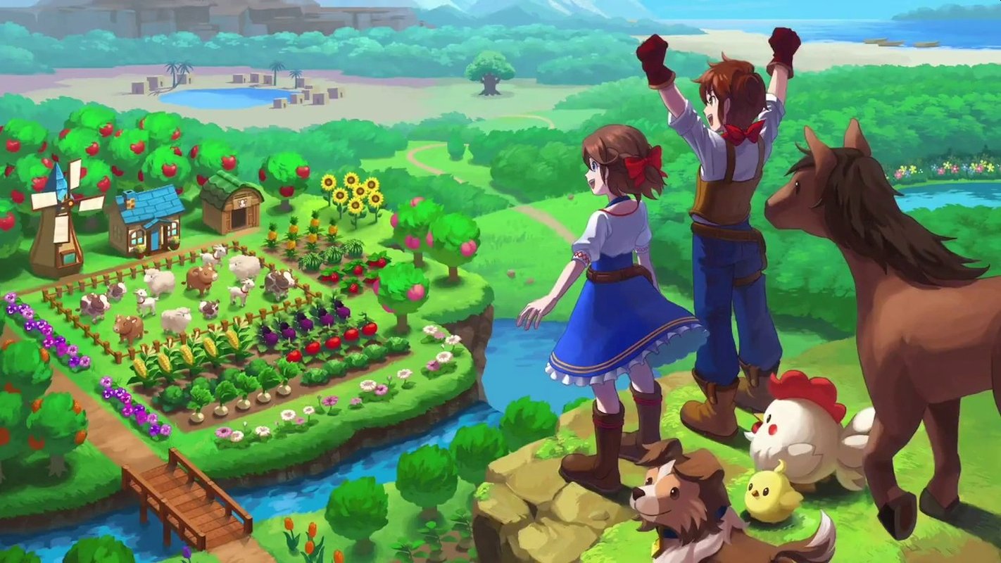 Natsume Introduces Both Playable Protagonists For Harvest Moon: One World