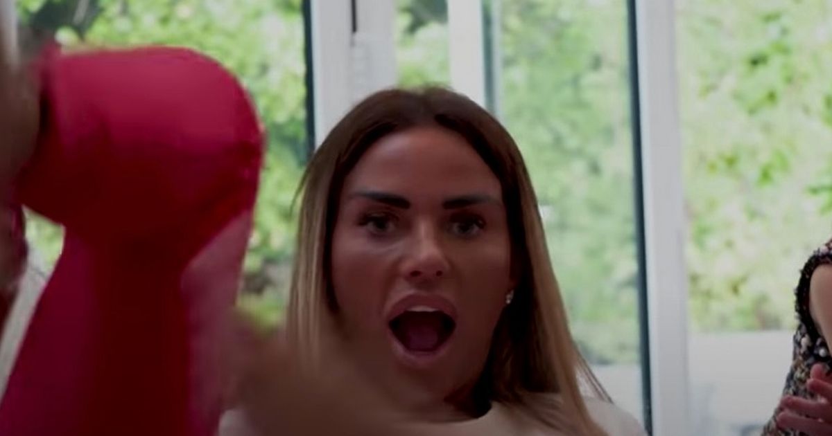 Katie Price fears she has wet herself in daughter Princess’s new YouTube video