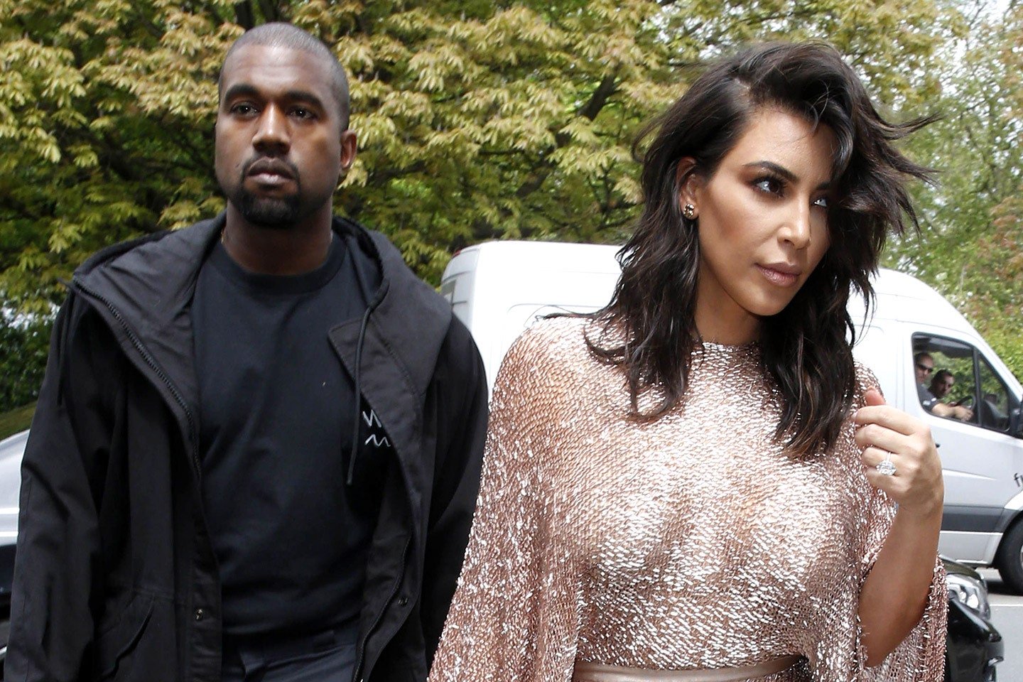 Kim Kardashian And Kanye West Reunite For The First Time Following His Apology – See The Photo