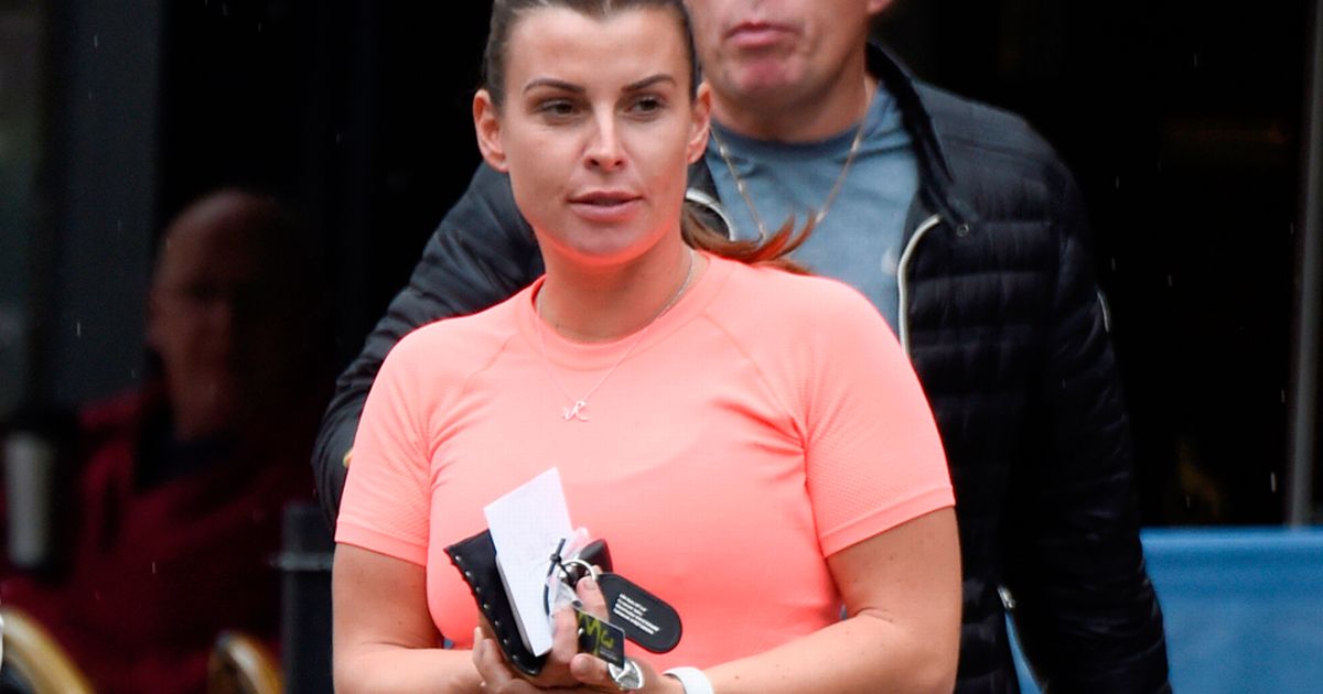 Coleen Rooney looks glum after she’s trolled for ‘breaking social distancing’