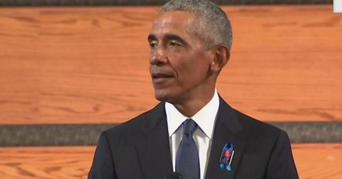 Obama delivers eulogy for John Lewis, makes impassioned call for voting rights