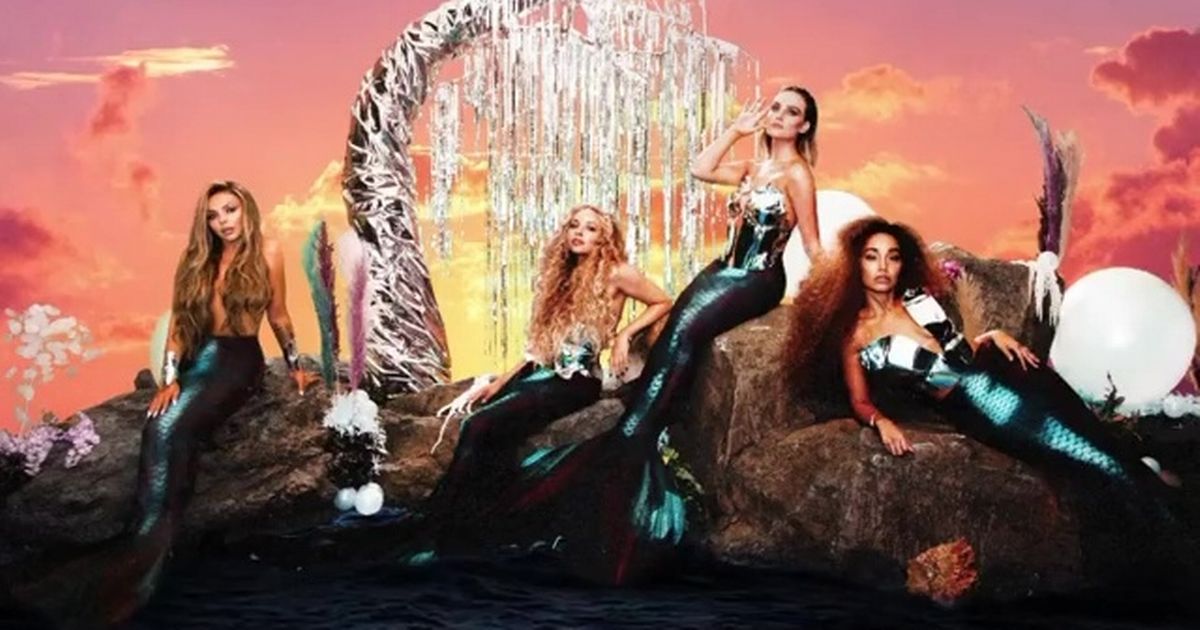 Jesy Nelson goes topless as Little Mix stars morph into mermaids in sexy shoot