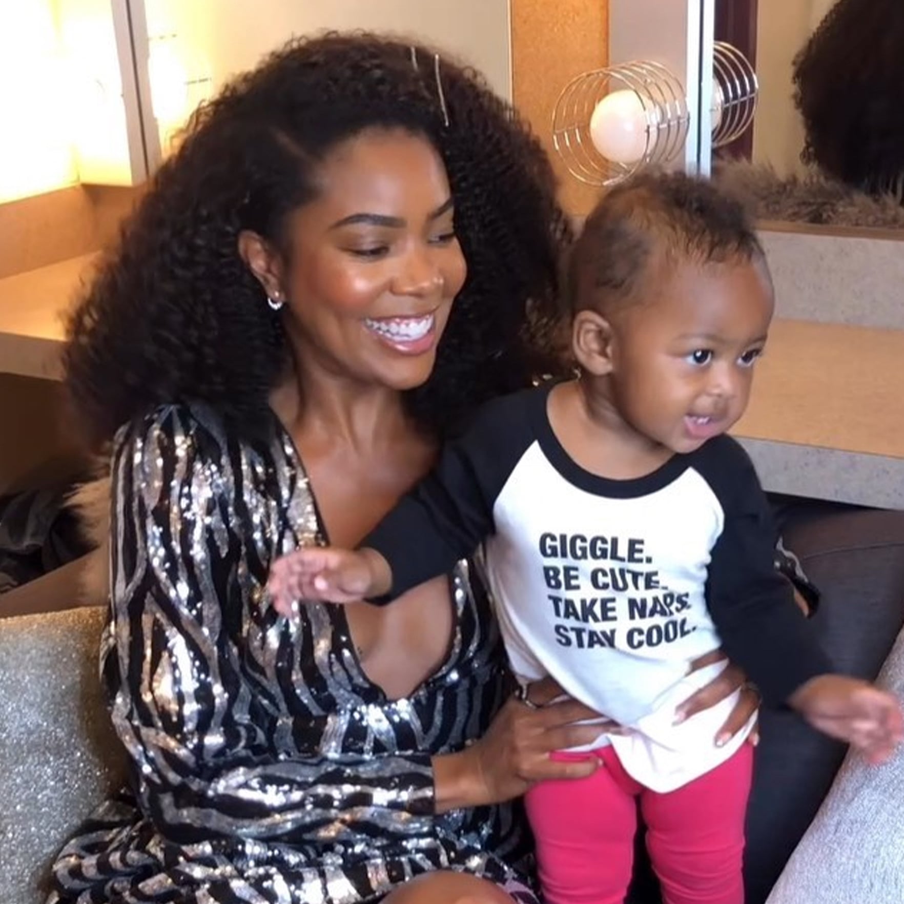 Gabrielle Union’s Video Of Baby Kaavia Will Make Your Day