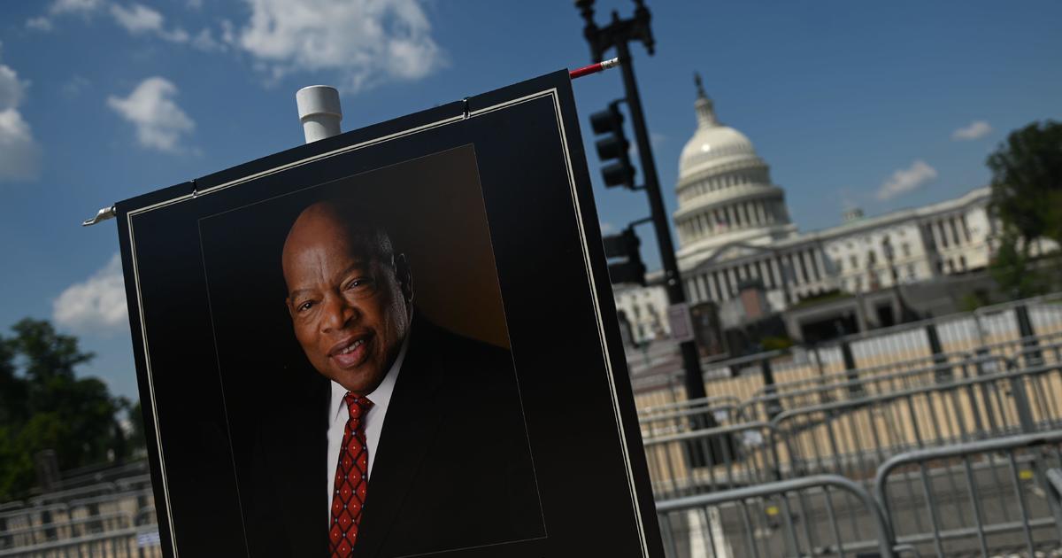 Watch live: Late Congressman John Lewis lies in state at the U.S. Capitol