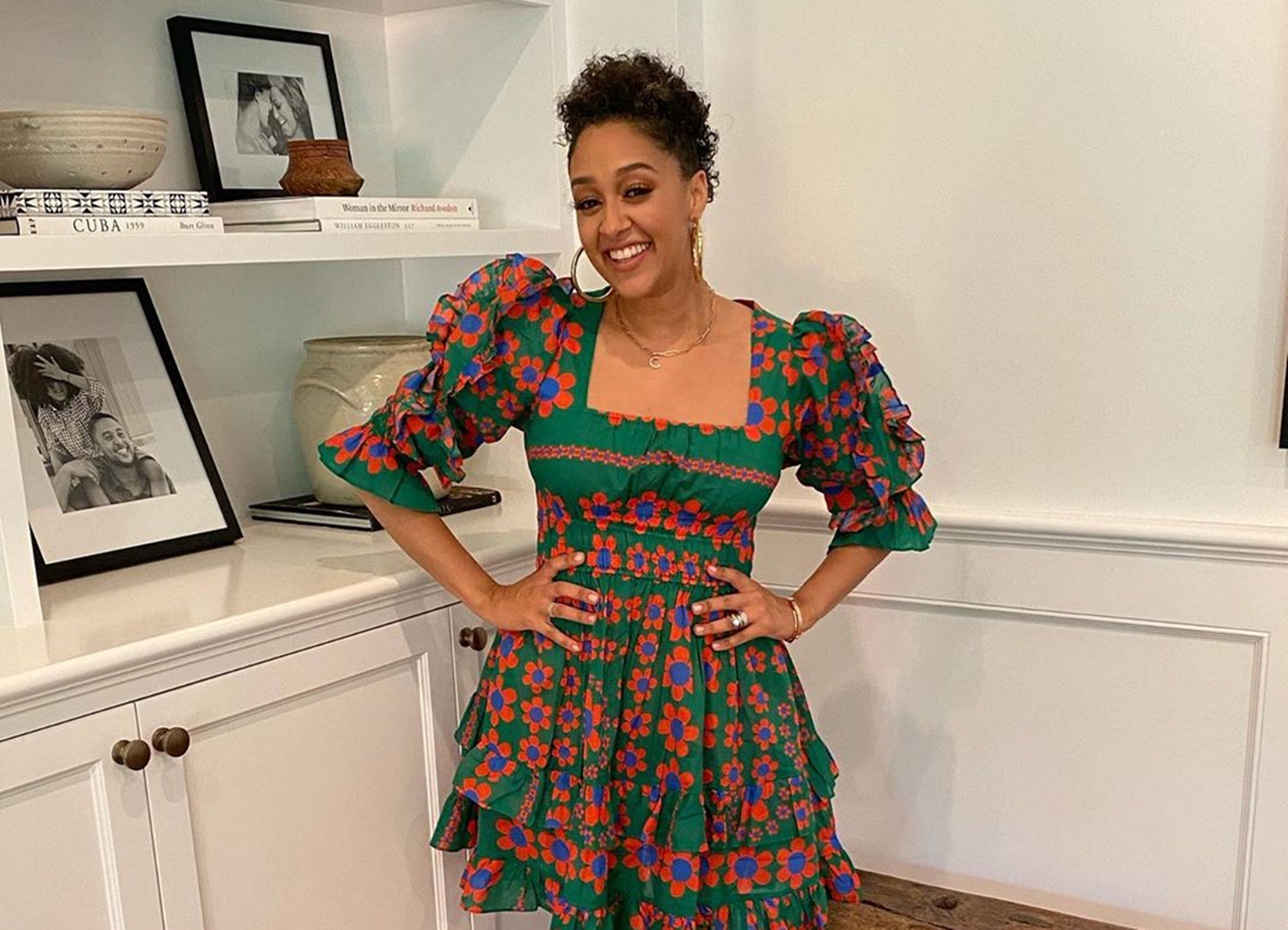 Tia Mowry-Hardrict And Her Daughter Rock Matching Bathing Suits In The Coolest Photo Ever