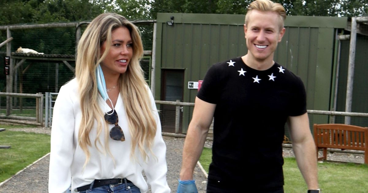 Lovebirds Kris Boyson and Bianca Gascoigne show off matching hair transplants