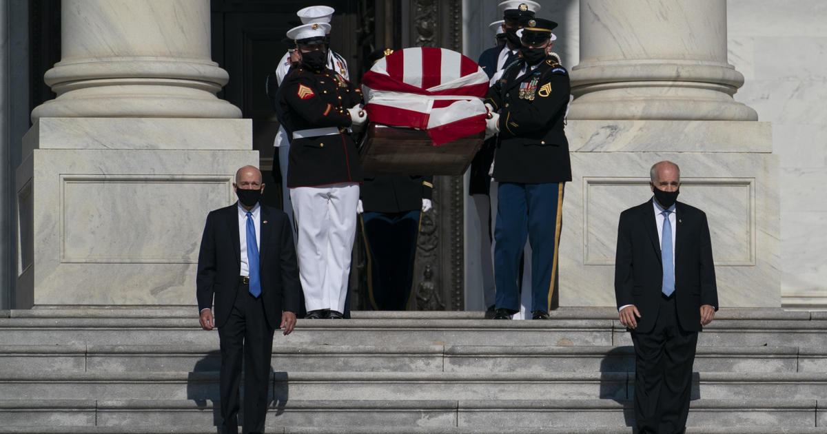 Late Congressman John Lewis departs Washington for final time