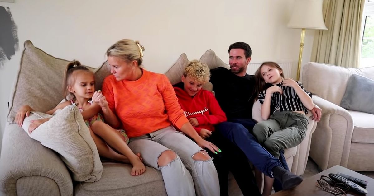 Kerry Katona gives fans a tour of her house as she launches a YouTube channel