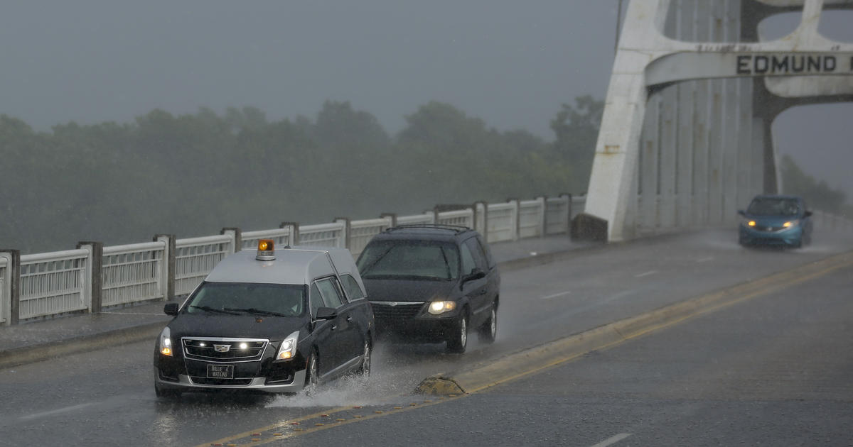 Watch live: John Lewis crosses Selma bridge a final time