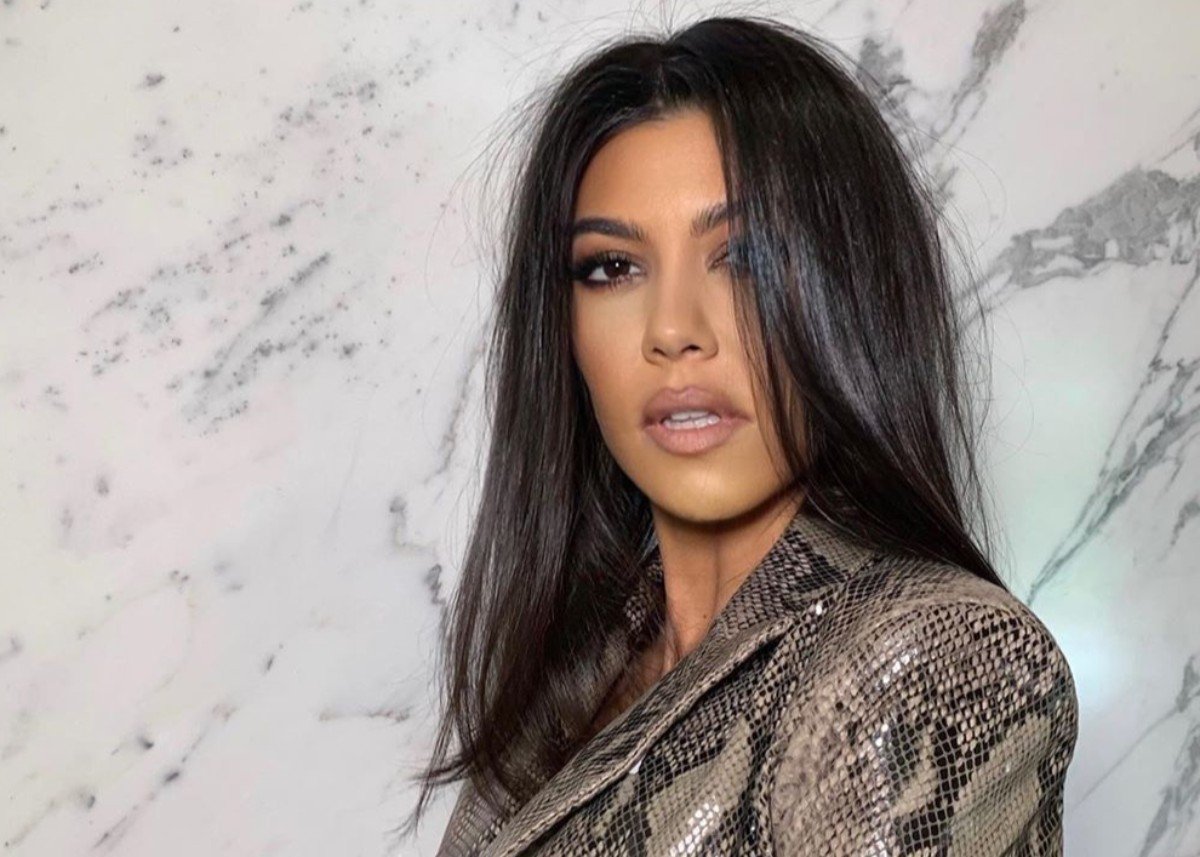 Kourtney Kardashian Stuns In Khaite Blouse