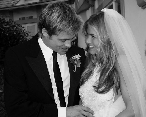 Brad Pitt Jennifer Aniston wedding