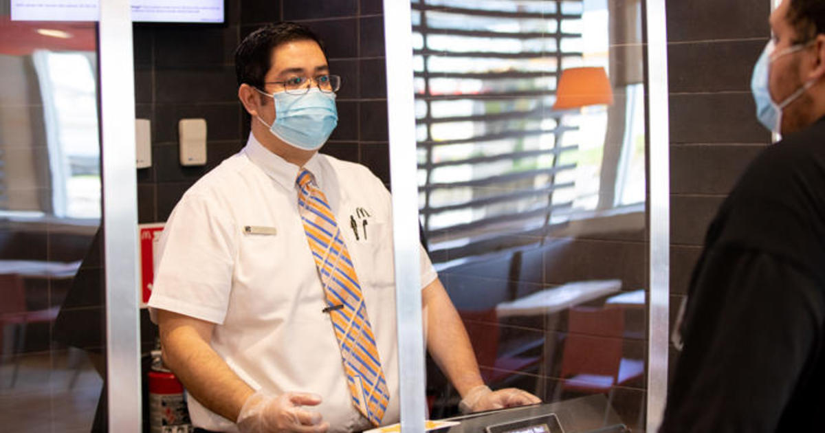 McDonald’s mandates face masks at its 14,000 U.S. restaurants