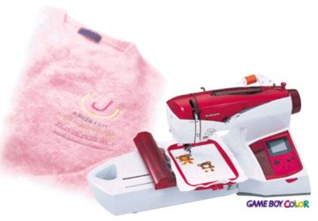 Japanese Gamers Fondly Remember Sewing Machine That Connected To The Game Boy Color