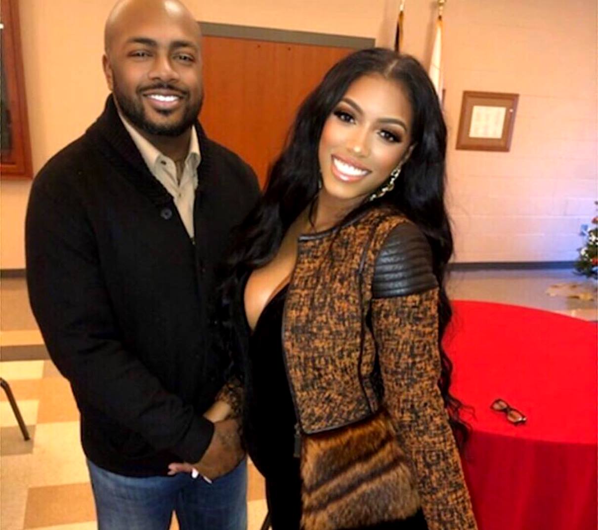 Porsha Williams’ Video Featuring Dennis McKinley And Their Daughter PJ has Fans Saying That The Baby Girl Is Twinning With Her Dad