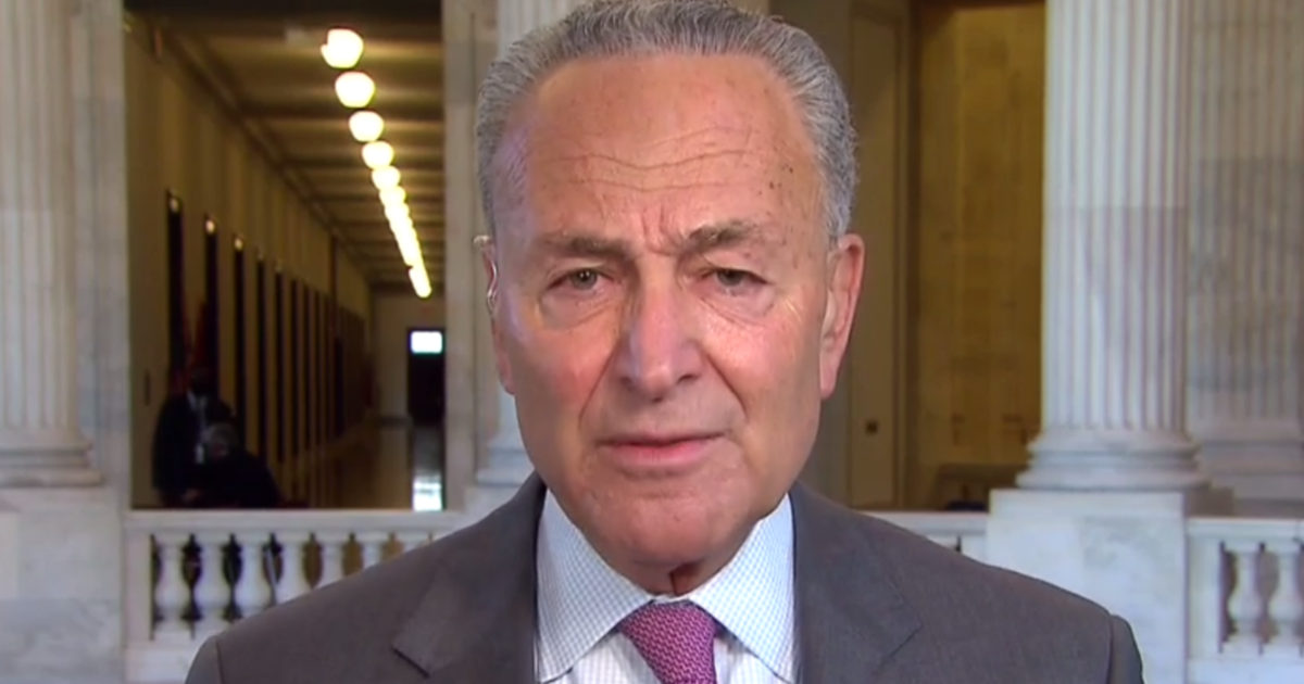 Republican COVID-19 relief bill is “stingy,” Chuck Schumer says