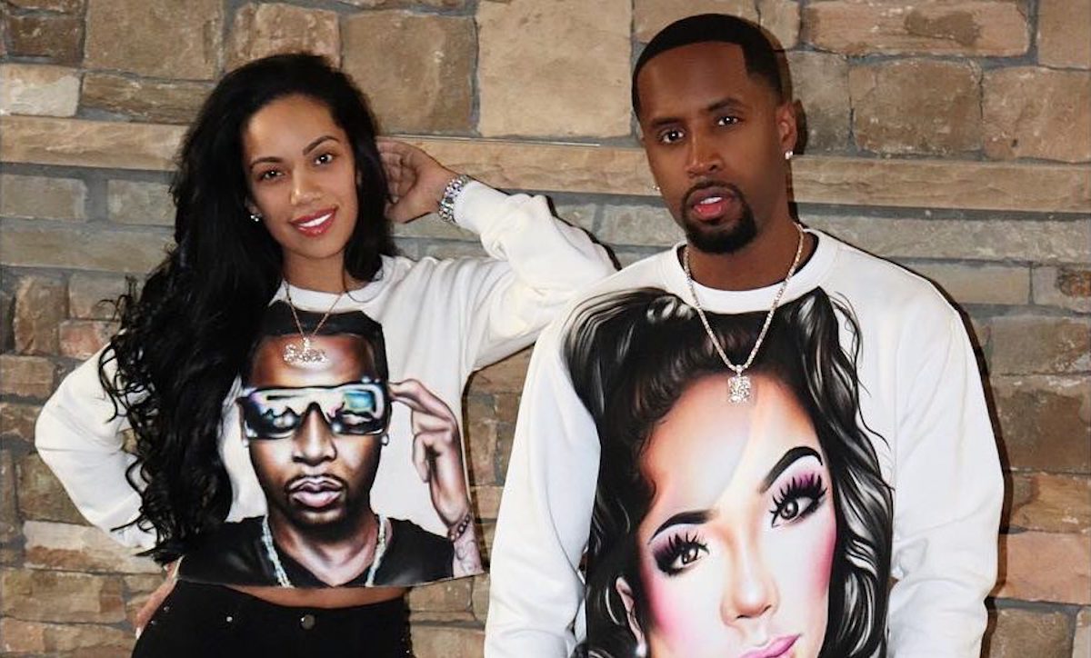 Erica Mena Looks Dazzling In This Family Portrait With Safaree And Their Baby Girl