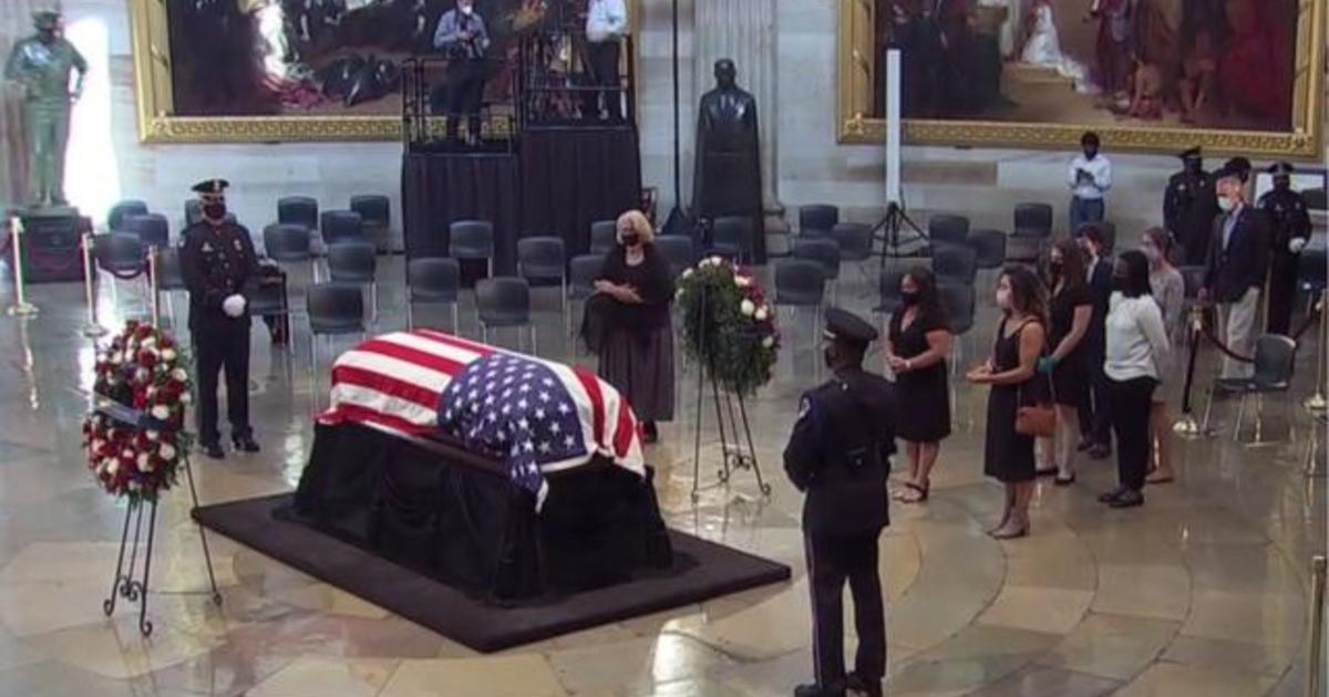 Civil rights icon John Lewis honored at U.S. Capitol