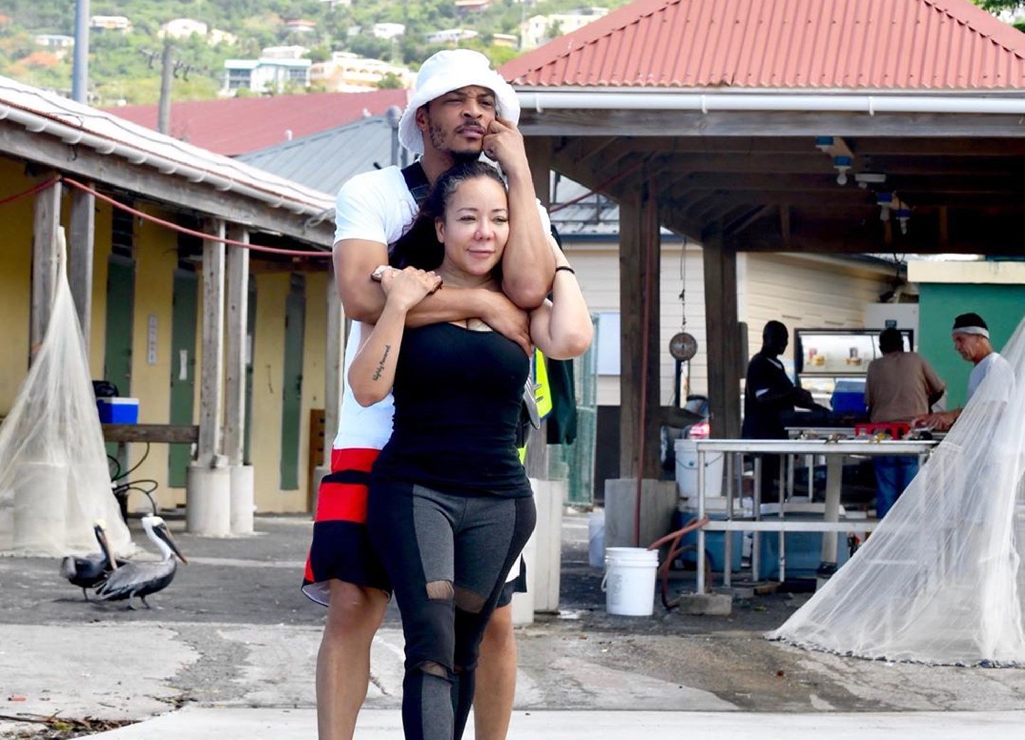 Tiny Harris Posed In Revealing Bathing Suit Photos With Husband T.I. That Have Fans Saying She Will Get Pregnant Again