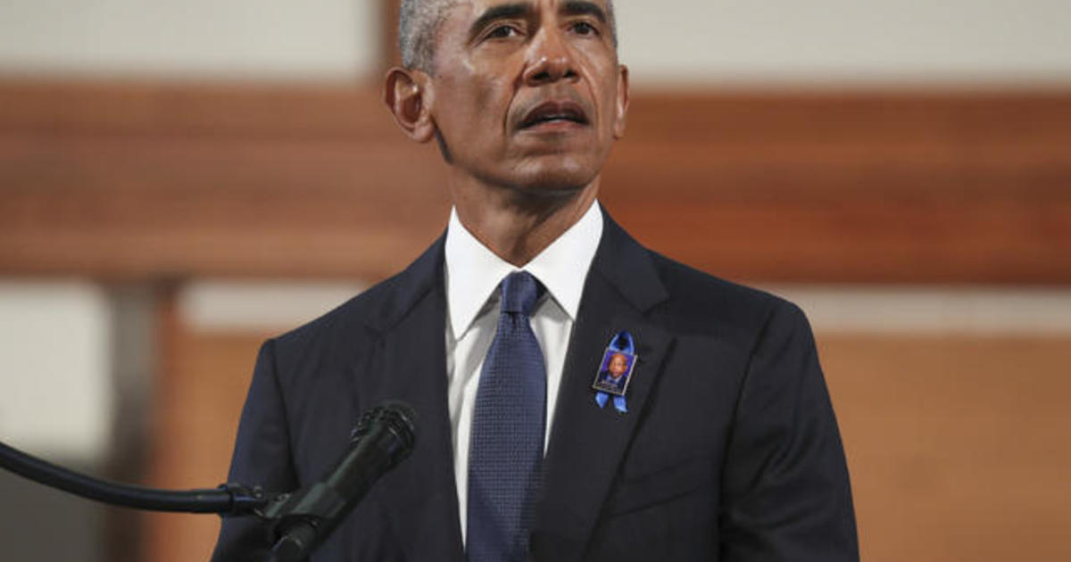 Former Presidents Clinton, Bush, and Obama honor John Lewis at his funeral