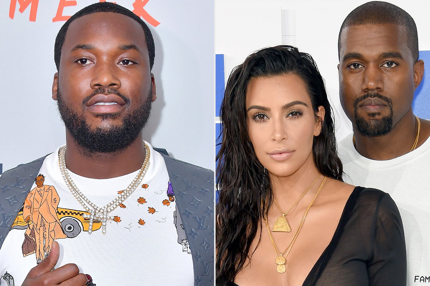 KUWTK: Kanye West Reportedly Felt ‘Disrespected’ By Wife Kim Kardashian’s Hotel Meeting With Meek Mill – Details!