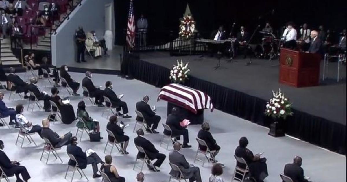 Memorial service held for John Lewis in Alabama