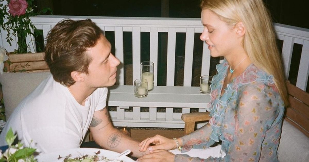 Brooklyn Beckham posts intimate snaps from his tear-jerking wedding proposal