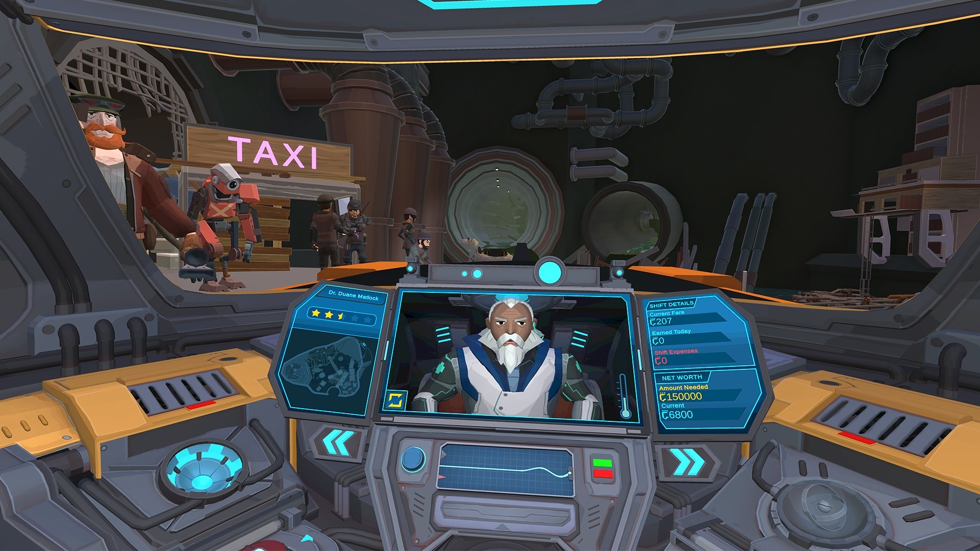 Experience The World As The Last Human Taxi Driver In An Automated Future In Q3 2020