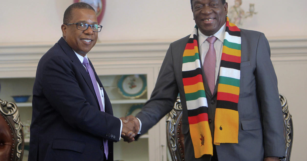 Zimbabwe’s ruling party threatens to expel “thug” U.S. ambassador