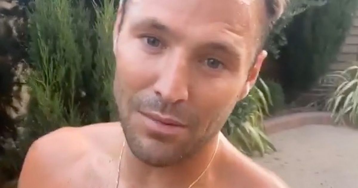 Mark Wright says he’s looking ‘podge’ after bread and beer on holiday in Spain