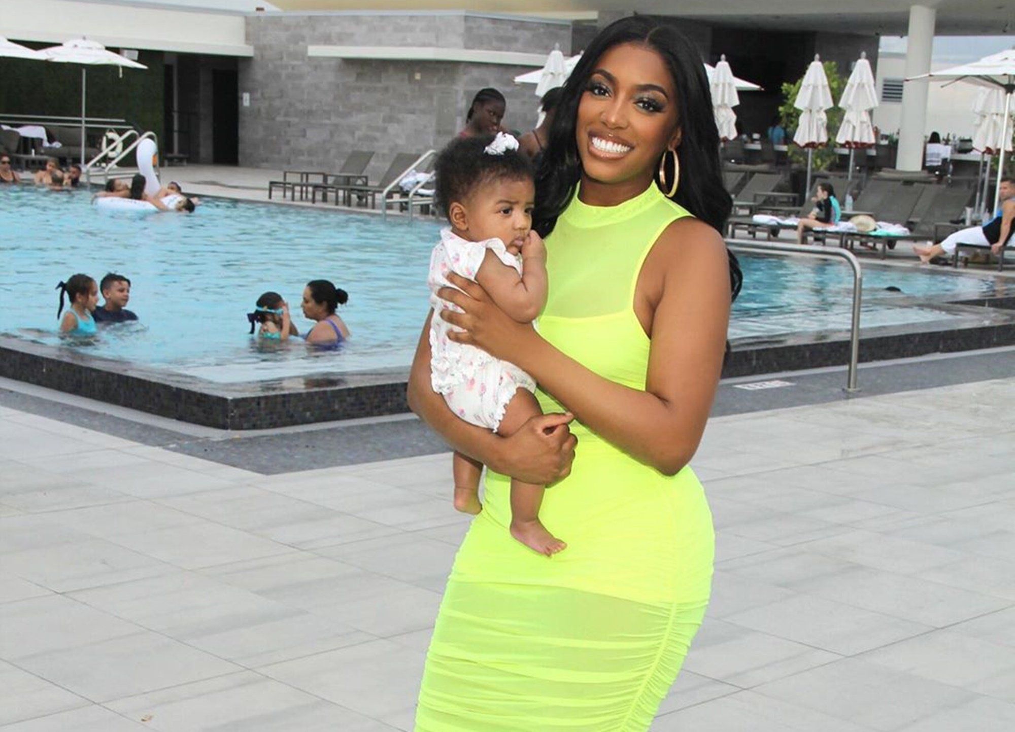 Porsha Williams And Dennis’ McKinley’s Daughter, Pilar Jhena Is Watching This TV Show And Loves It