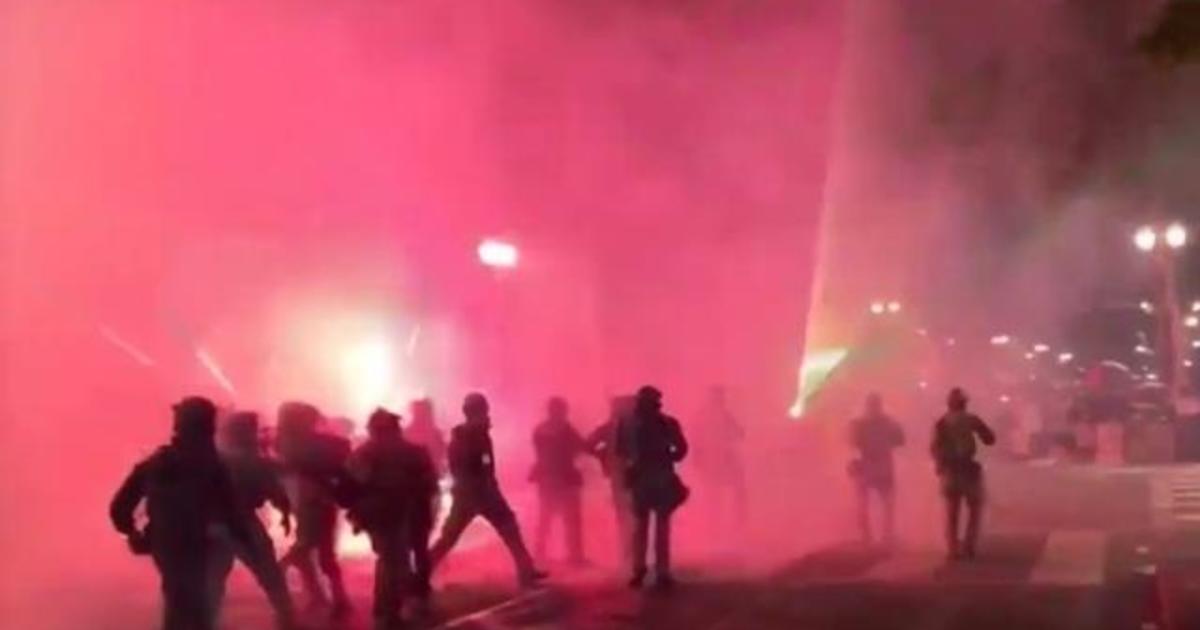 Protesters continue to clash with federal agents in Portland