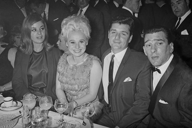 Frances Shea, Barbara Windsor, Ronnie Knight and Reggie Kray