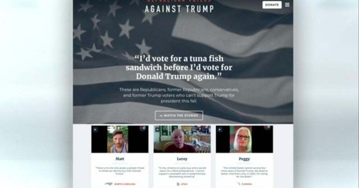 Inside the political ad campaign Republican Voters Against Trump