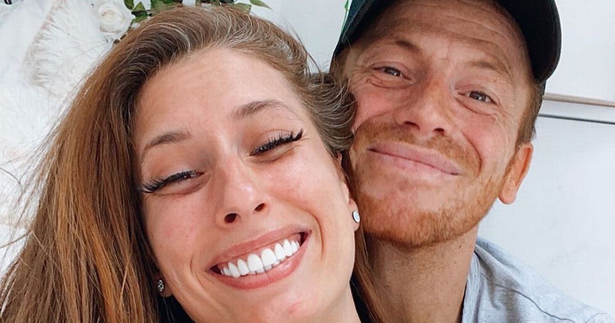 Joe Swash pokes fun at Stacey Solomon’s DIY obsession with nipple-piercing hack