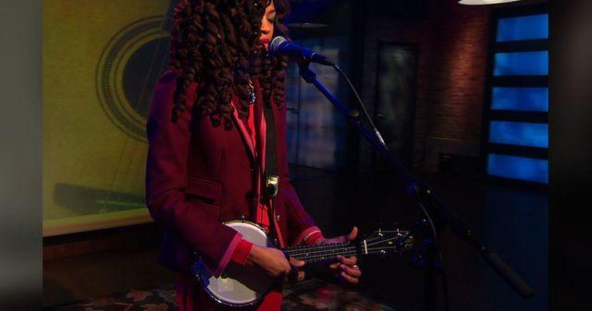 Valerie June’s “baby” banjo ukulele