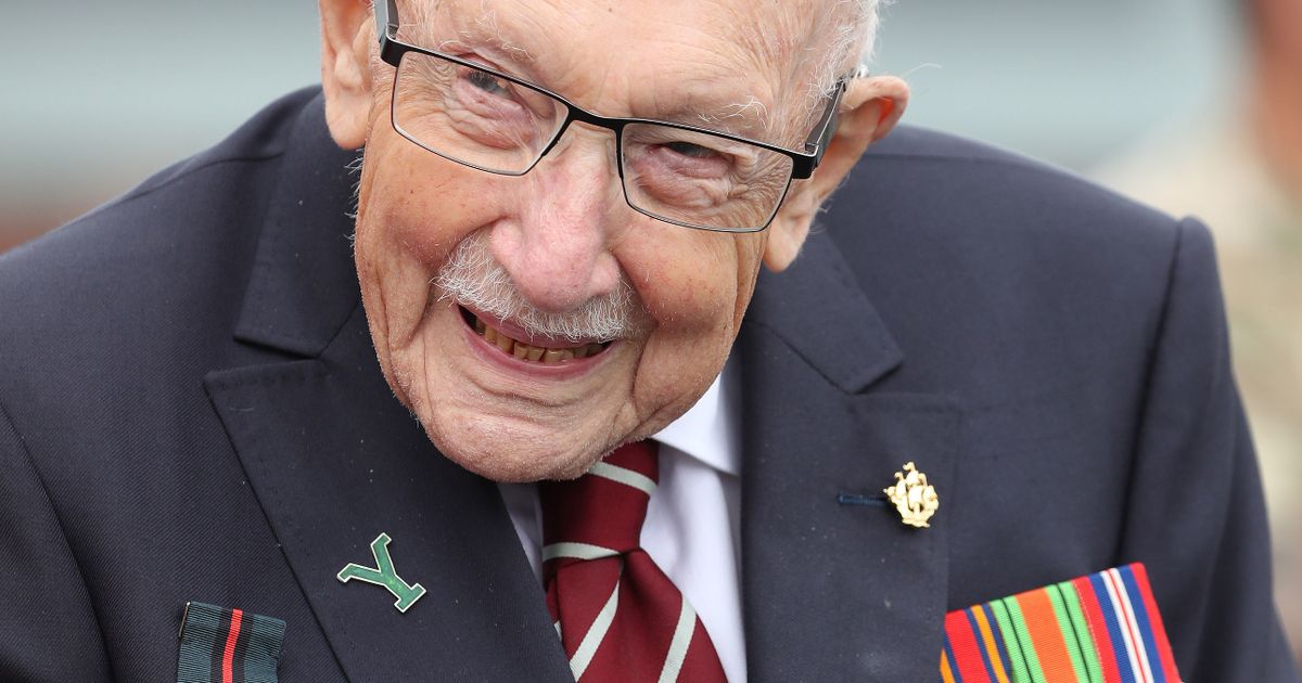 Captain Sir Tom Moore admits he’s looking for love at 100 and awaiting offers