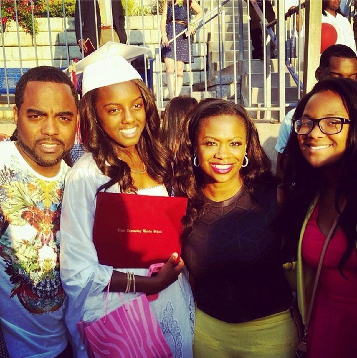 Todd Tucker Voted Together With His Two Queens, Kandi Burruss And Kaela Tucker