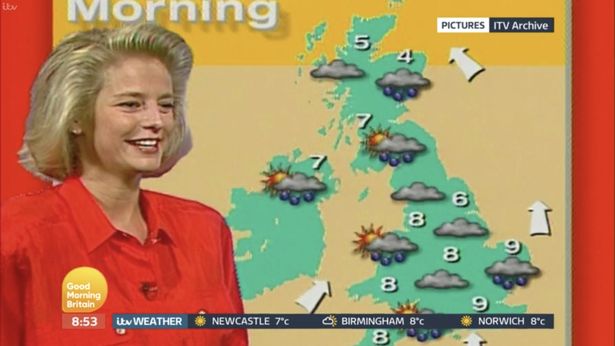 The publicity helped get Ulrika promoted to be TV-am's weather girl