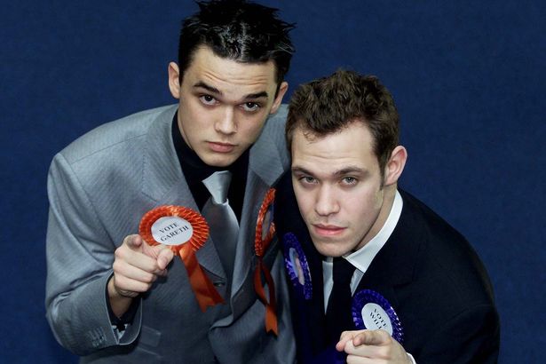 Gareth Gates and Will Young