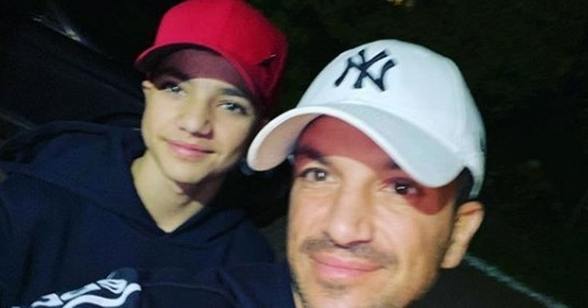 Peter Andre treats son Junior to a lavish bedroom makeover with sofa and huge TV