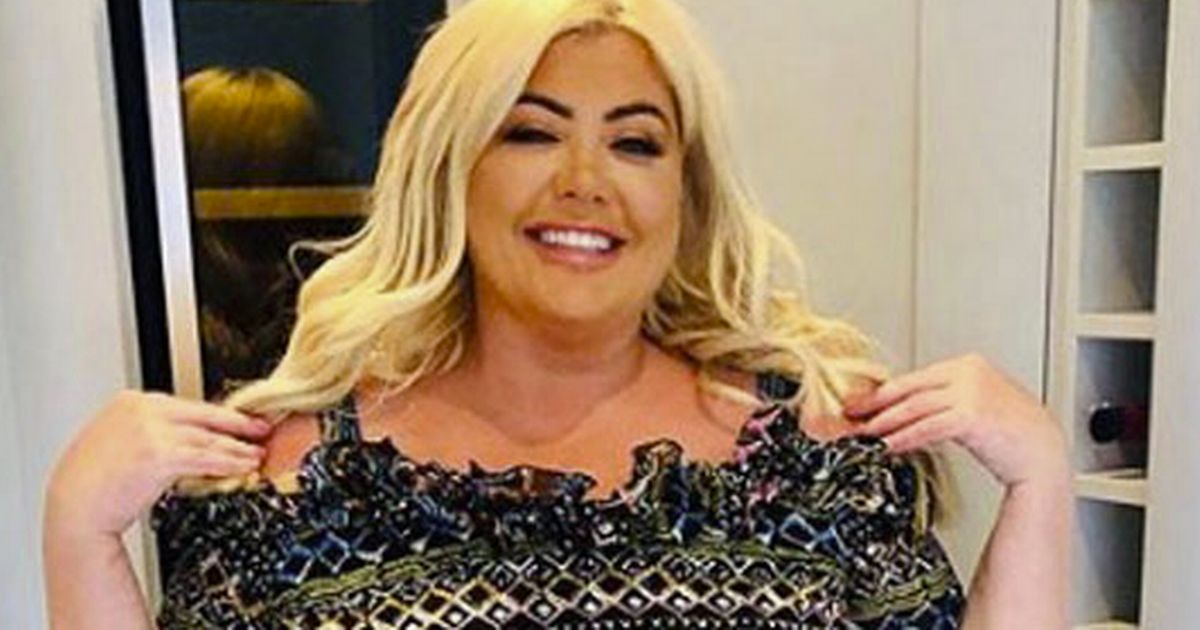 Gemma Collins highlights her tiny waist and fresh face after getting injections