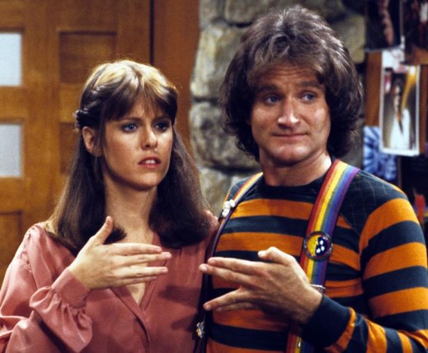 One of Robin Williams' first big roles was in Mork & Mindy alongside Pam Dawber