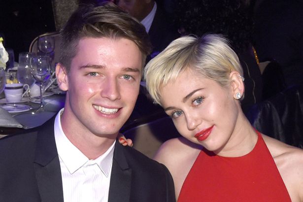 Miley mooched around with Patrick Schwarzenegger