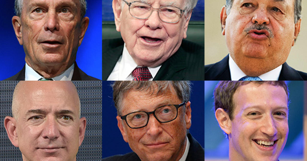 Meet the 8 men who are wealthier than half the globe