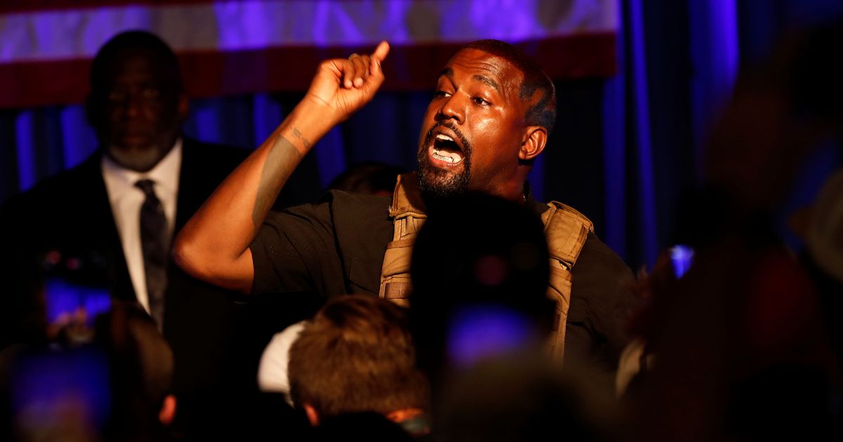 Kanye West slaps down election rig rumour and bites down on his presidential bid