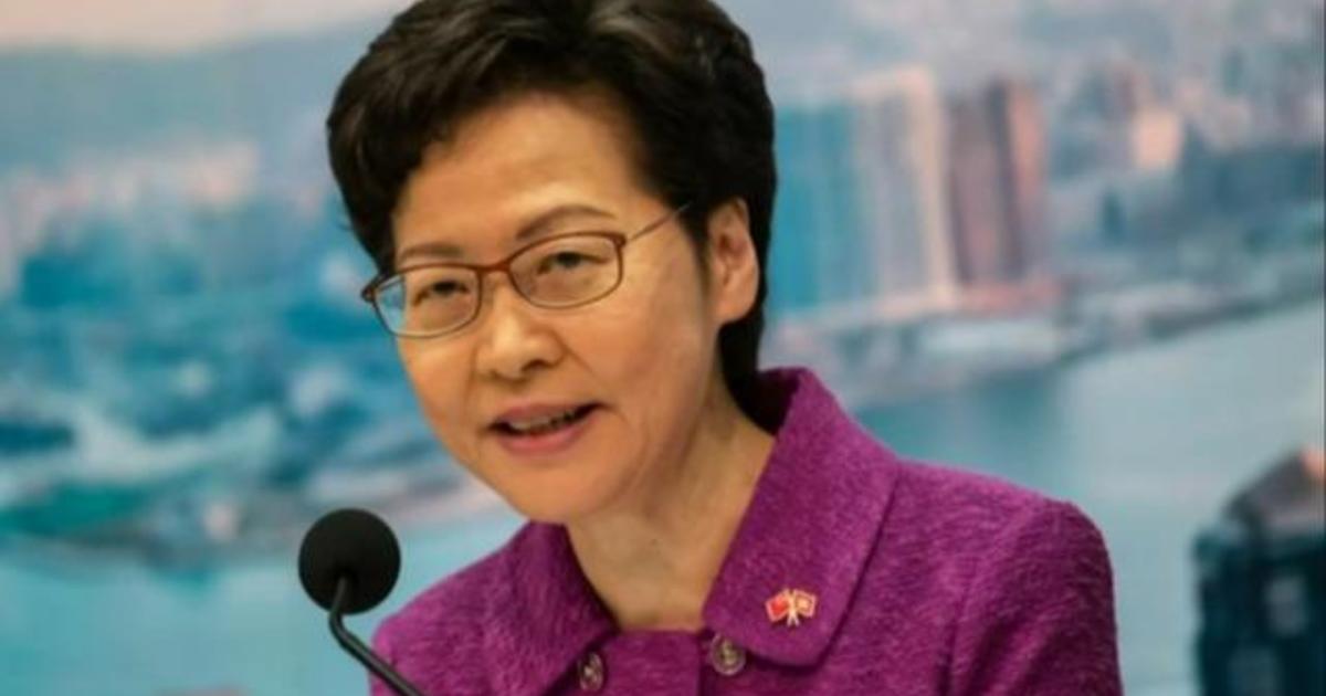 U.S. imposes sanctions on Hong Kong chief executive Carrie Lam