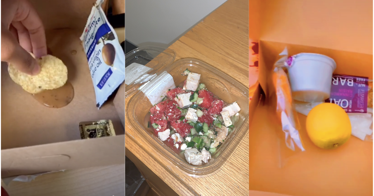 NYU students reveal sad quarantine dorm meals on TikTok